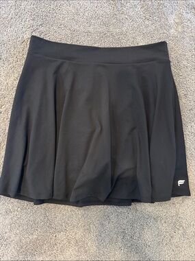 Fabletics Black Athletic Skater Tennis Skirt w/built in shorts - NWT